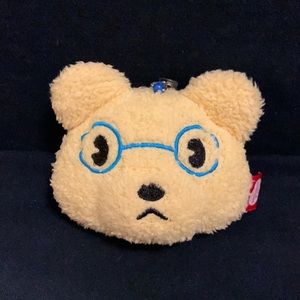 Japan Crate Homeroom Bear retractable ID holder